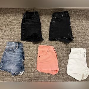 5 SHORTS BUNDLE SIZE 000/00 (22/23)